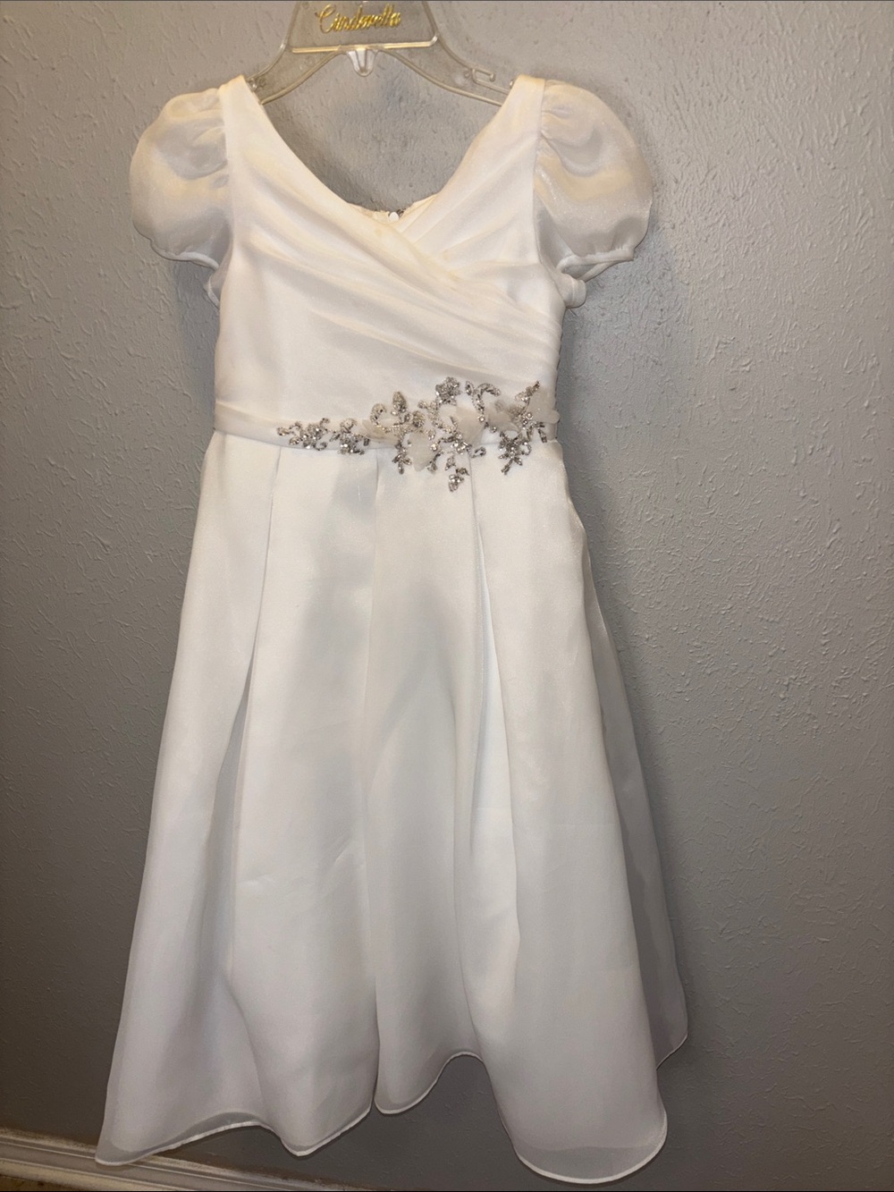 Flower Girl White Fairy Tale Dress Wedding Flower Girl First Communion Girls 7